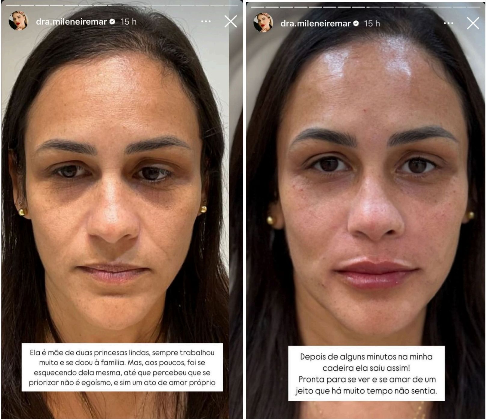 Mãe que se reencontrou — Depois